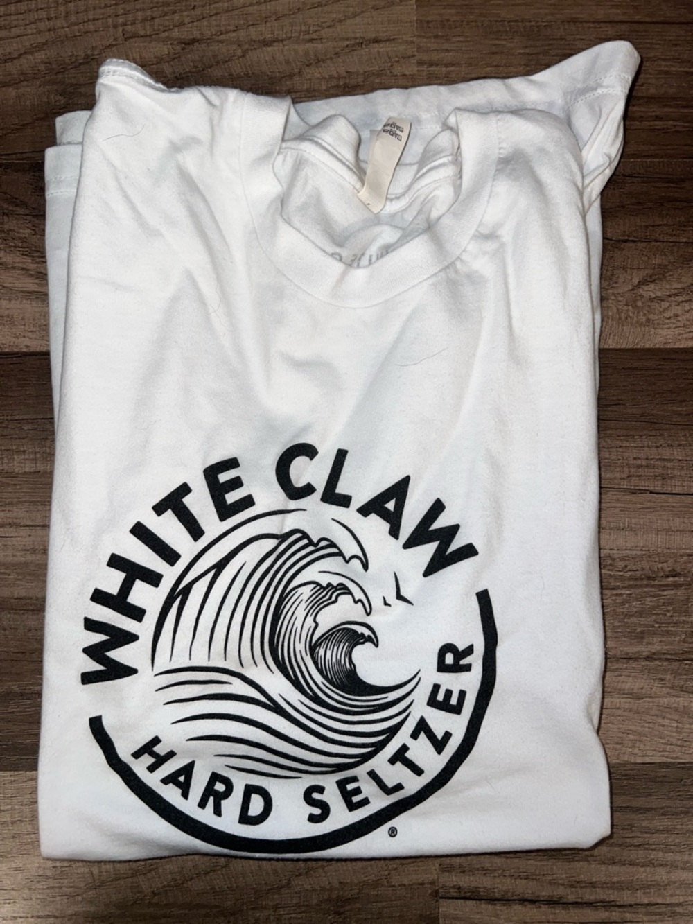 Men's White Graphic Logo T-Shirt